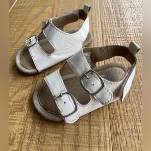 Robeez white sandals